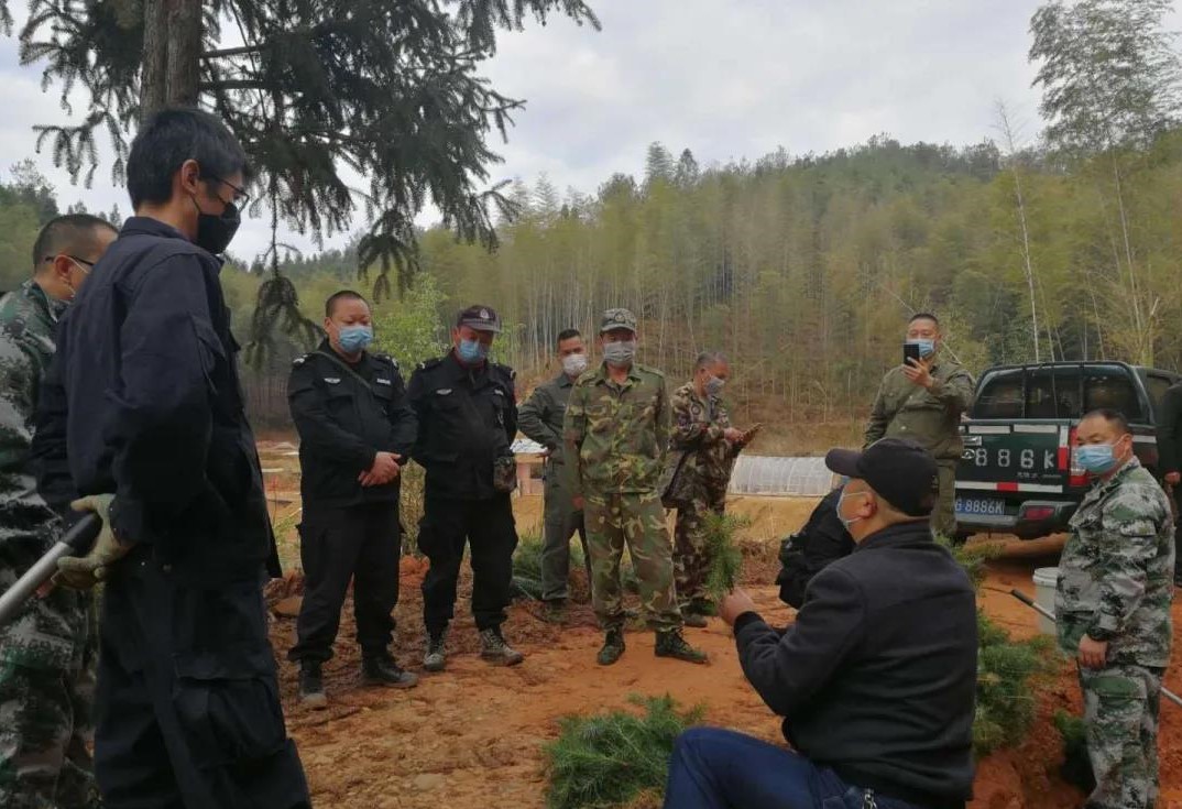 青山掛白我復綠 防疫復工添色彩 ——資源保護部義務(wù)突擊隊工作紀實 青山掛白我復綠 防疫復工添色彩 ——資源保護部義務(wù)突擊隊工作紀實