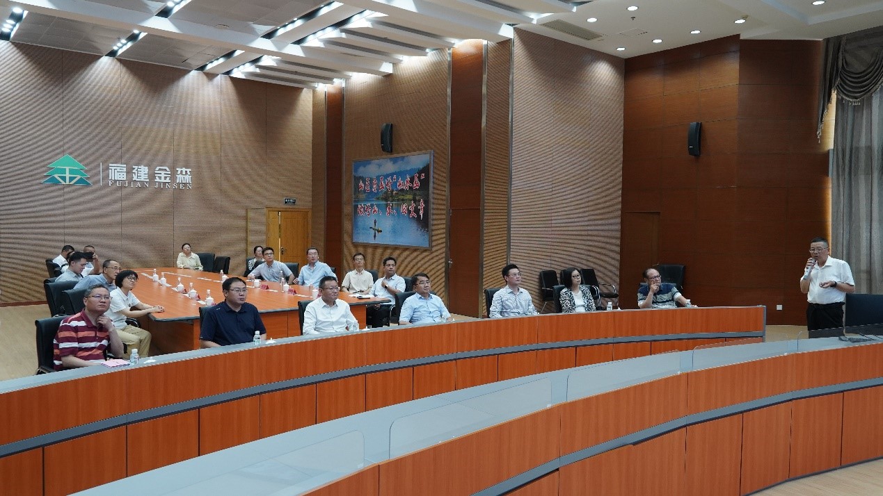 上海虹口區(qū)代表團(tuán)到福建金森調(diào)研