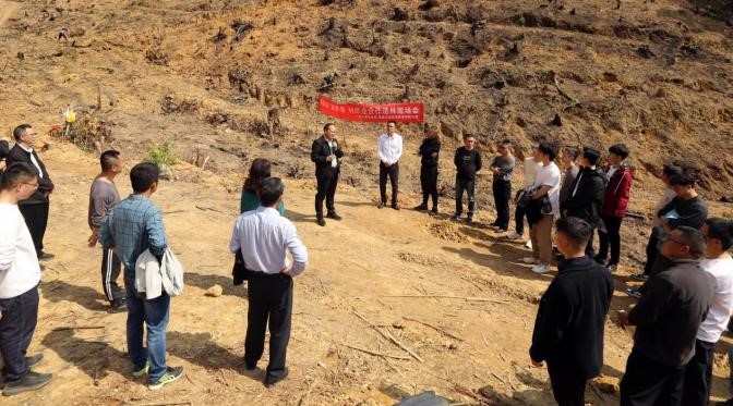 不負(fù)春光好，搶播萬(wàn)畝林 ——將樂(lè)縣村企合作造林工作現(xiàn)場(chǎng)會(huì)在福建金森召開(kāi)